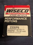 Wiseco 2335P6 Piston For Yamaha Exciter Deluxe, EX570 Lc, Ii; 592CC. Fixed Price $80.00.