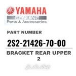Yamaha Genuine Oem Parts Bracket Rear Upper 2S2-21426-70-00 For YZ450F. Fixed Price $131.10.