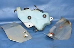 1988 Yamaha Exciter EX570 Engine Oil Tank Reservoir W/ Heat Shields Cap Low. Fixed Price $75.00.