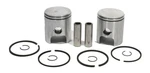 Ski-doo Elan 250 Twin, 1973-1979, Std Pistons New. Fixed Price $64.99.