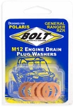 Bolt RZR-CPR12 Copper Engine Drain Plug Washer M12X20 Pack Of Fits 5. Fixed Price $14.98.