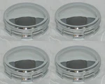 (4) Pcs Panther Pacer Akuza PCW-4 LG0608-01 S110-15 Wheel Rim Center Cap No Logo. Fixed Price $99.95.