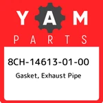 8CH-14613-01-00 Yamaha Gasket, Exhaust Pipe 8CH146130100, New Genuine Oem Part. Fixed Price $67.33.