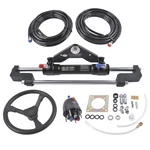 HO5124 468(KGF) Complete Marine Hydraulic Steering System W/ X 24FT Hoses. Fixed Price $683.20.