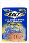 Bolt Engine Drain Plug Washer M12X20 Copper 5 Pack RZR-CPR12. Fixed Price $9.48.