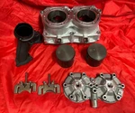 Polaris Rmk 850 Take Off Top End Kit Patriot Cylinder Head Pistons Engine Mile. Fixed Price $1499.99.