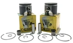 Ski-doo Gsx 550, 2005-2010, .040 Pro-x Pistons & Wrist Pin Bearings. Fixed Price $185.26.