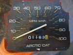 1987 Arctic Cat Panther 500 F/c Speedometer 0620-015. Fixed Price $25.00.
