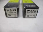 New Bosch W3AS Ndkerze Silber 0241256514 Spark Plug Pair Of Rare Nos. Fixed Price $79.90.