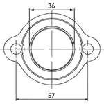 Kimpex Carburetor Flange For Polaris 07-100-08. Fixed Price $23.92.