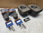 Skidoo Formula Skandic 503 Oring $200 Refund Pistons Cylinders Top End Kit #97. Fixed Price $793.00.