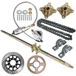 For Go Cart 44" Atv Quad Kart Rear Live Axle Kit Sprocket Brake Wheel Hub. Fixed Price $144.20.