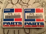 Parts Unlimited Piston Rings R09-688. Fixed Price $20.00.