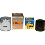 Emgo Micro-glass Oil Filter Chrome Motorcycle Atv/utv Street Bike Dirt. Fixed Price $19.39.