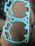 Nos Ski Doo Summit 800 700 Mxz Cylinder Base Gasket Dot .6MM 420931837 Bag. Fixed Price $13.75.
