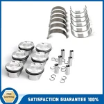 6X Pistons & Bearing Set For Bmw 130I 330I 530I E90 X1 X3 X5 N52B30B 3.0L. Fixed Price $169.00.