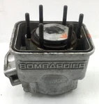 Bombardier 6823872 Vintage Snowmobile L/c Cylinder & Piston 71.00MM Bore Used. Fixed Price $98.99.