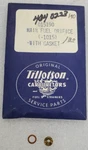 015190 Tillotson Oem Nos Main Jet/ Fuel Orifice W/gasket .1015 Bombardier,rupp. Fixed Price $19.99.