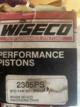 Wiseco 2305M07300 -yamaha Piston & Circlips (no Rings Wrist Pin), Std, New. Fixed Price $57.00.