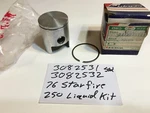 Nos Polaris Tx 250 Liquid Kit Piston & Ring Vintage 76 Starfire 3082531 3082532. Fixed Price $110.00.