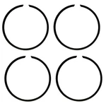 2 Sets Spi Standard Bore Piston Rings For Polaris Xc 500, Rmk 70.5MM. Fixed Price $31.95.