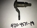 Vintage Ski-doo Alpine 2- Gear Lever 420-4571-19 +new Bombardier Parts House. Fixed Price $25.00.