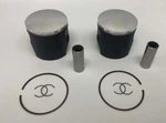 Piston Kit Ski Doo Lynx 593 Engine Type MXZ550/600 Rave 1999-2020. Fixed Price $304.00.