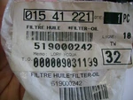 Brp Ski Doo Oil Filter P/n 519000242, Fits Many 2010-2015 Model Sleds. Fixed Price $10.99.