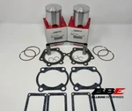 '80-'85 Yamaha SS440 Wiseco Top End Kit 1.00MM / .040" Oversized 67.00MM Bore. Fixed Price $245.92.