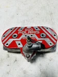 Oem 2000 Polaris 800 Rmk Cylinder Head Cover Red 5631049-093. Fixed Price $215.00.
