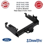 Draw-tite 45520 Titan Trailer Hitch Class V, 2-1/2" For F-350, F-450, F-550 Sd. Fixed Price $580.82.