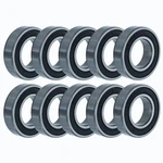 Niche Wheel Bearing 6005-2RS 25X47X12MM Single Row Deep Groove 10 Pack. Fixed Price $33.95.