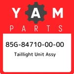 85G-84710-00-00 Yamaha Taillight Unit Assy 85G847100000, New Genuine Oem Part. Fixed Price $102.13.