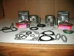 Polaris 800 Piston Top End Rebuild Kit 01-05 Edge Rmk Ves Xcsp Crank Seals. Fixed Price $229.99.