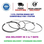 Piston Rings Set Std 84.50MM Fits For Namura Yamaha Kodiak 400 Grizzly. Fixed Price $31.28.