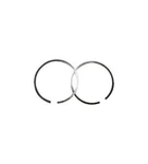 Piston Rings Set 74.50MM Fits For Namura Polaris 300 Xplorer Xpress Big Boss. Fixed Price $25.94.