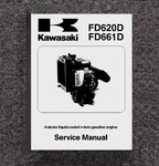 FD620D FD661D Engine Service Manual Fits Kawasaki V-twin 20HP + Supplement. Fixed Price $24.10.