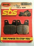 Sbs 733LS Rear Street Excel Brake Pads Fit Yamaha Yzf 750 R7 1000 R1 Ducati. Fixed Price $14.95.