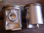 Hirth Vintage Twin Cylinder 261R Snowmobile Piston And Rings 2052PS. Fixed Price $80.00.