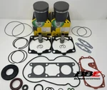 '09-'15 Polaris 600 Cfi Standard 77.25MM Bore Piston Kits Gaskets W/ Oil Seals. Fixed Price $249.95.
