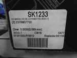 Wiseco SK1233: Piston Kit W/gaskets, 1991-92, 1994 Ski Doo, 77MM Bore (1MM Over). Fixed Price $175.00.