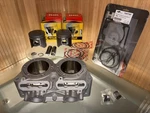 2019-26 Polaris 850 Pro-rmk, Indy, Switchback Top End Rebuild Kit Cylndr+pstns. Fixed Price $1250.00.