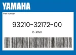 Yamaha Genuine O-ring 93210-32172-00. Fixed Price $10.10.
