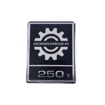 Ski Doo Elan 250T Twin Cylinder Console Shroud Badge Emblem Crest Vintage. Fixed Price $74.95.