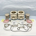 Polaris 800 Non-ves Twin Cylinders Snow-x Piston Kits Top End Gaskets 2000-2001. Fixed Price $1112.39.