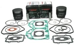 Ski-doo Summit 800, 2002, Wiseco Std Pistons And Gasket Set Engine Rebuild Kit. Fixed Price $424.99.