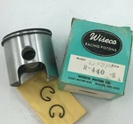 1970 Ski-doo Rotax 440 430.1CC Blizzard Standard Piston Rings Wiseco 2148PS. Fixed Price $73.49.