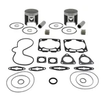 Polaris Xc 500 Spi Pistons Top End Gasket Kit Bearings Std 70.50MM 2000-2007. Fixed Price $194.22.