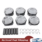 6X Pistons Rings Set Cr 9.3:1 For Bmw E87 E90 E92 E60 130I 330I 530I N52B30BF. Fixed Price $139.99.
