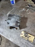 Vintage Polaris Snowmobile 440 Cylinder Galaxy EC44PM-01. Fixed Price $33.98.